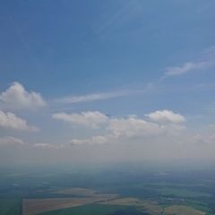 Flugwegposition um 10:38:52: Aufgenommen in der Nähe von Okres Třebíč, Tschechien in 1101 Meter